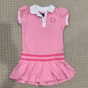 Raiders pink dress 24 months